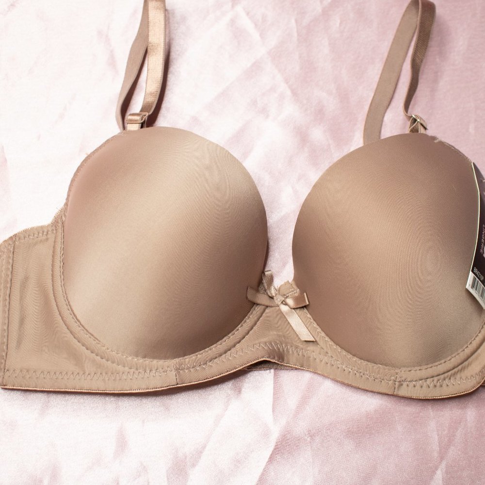 MAMIA BROWN BEIGE BRA